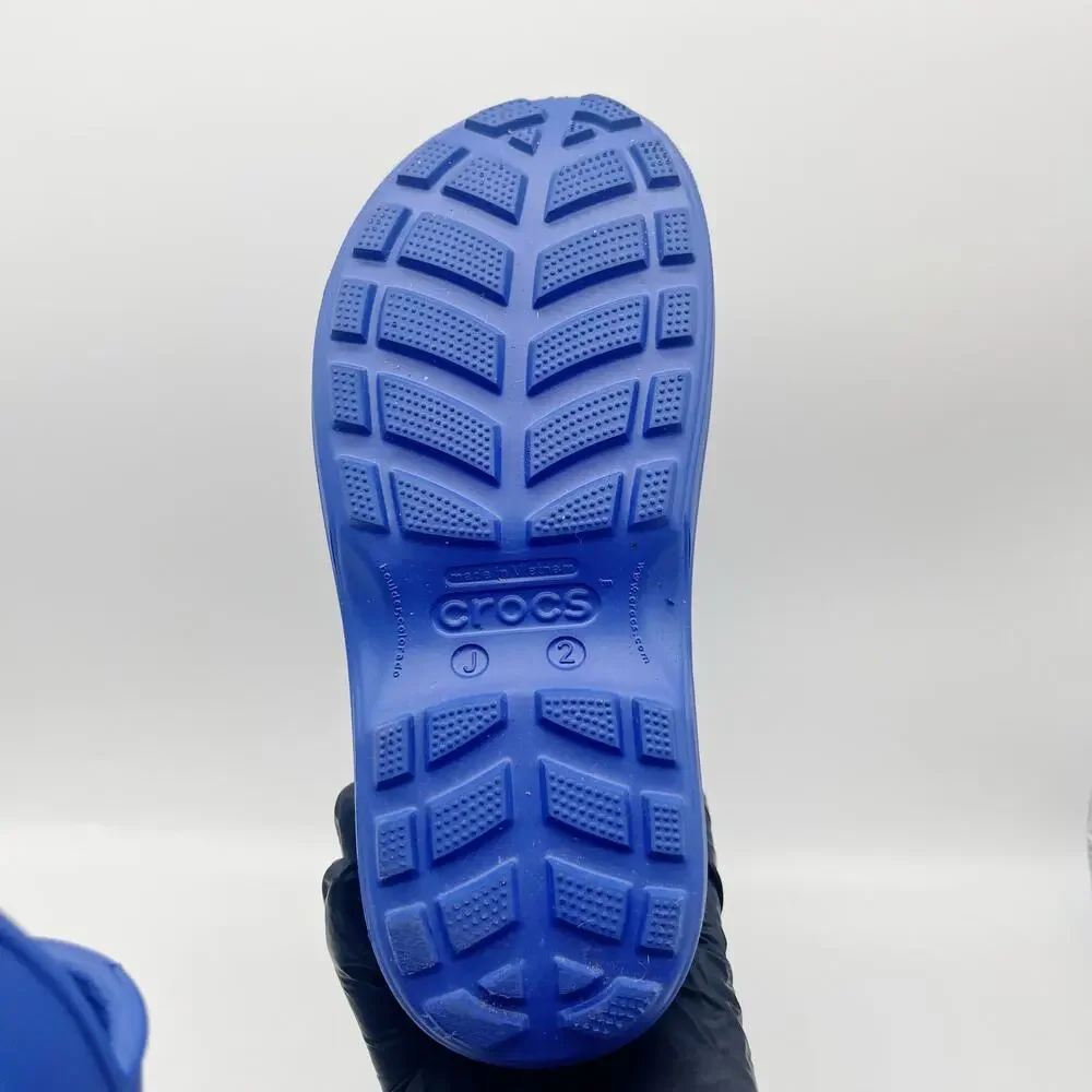 Crocs Handle it Rain Boots Blue Big Kids‎ J2